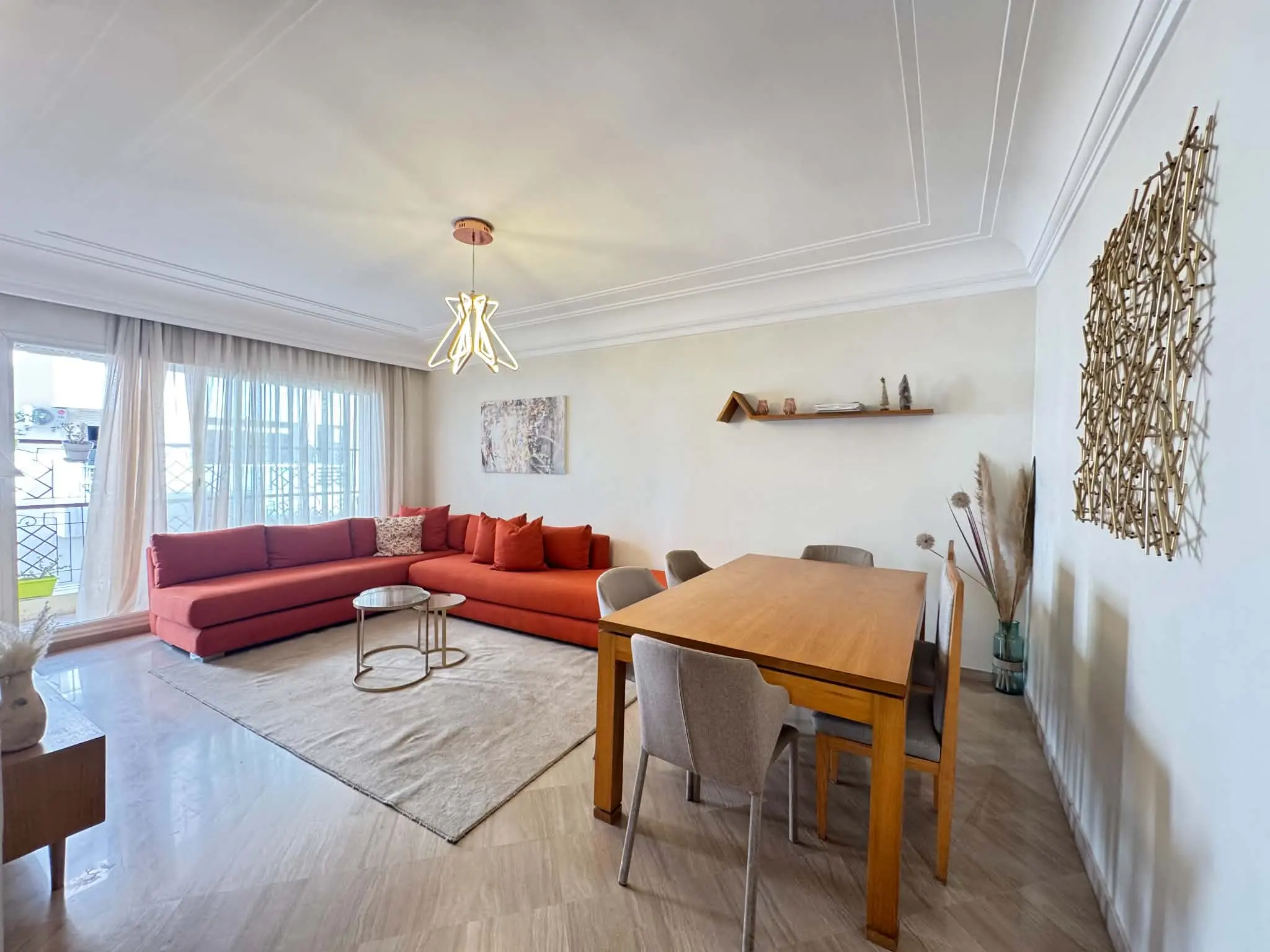 Appartement meublé à louer à Les Princesses, Casablanca